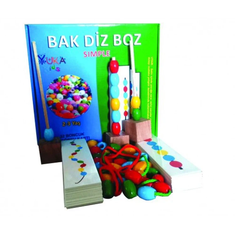 Bak Diz Boz Boncuk Dizme Oyunu