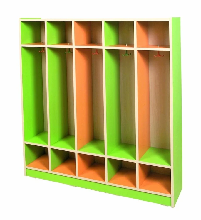 Yeşil Turuncu Açık Vestiyer 100x35x140 cm