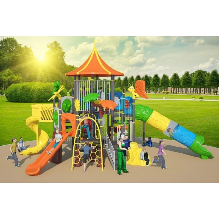 Orman Serisi Oyun Parkı - Kaydıraklarla Eğlenceli Macera