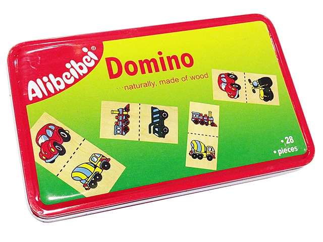Noktalı Domino Metal Kutulu 28 Taş