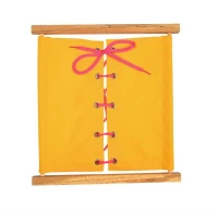 Montessori Bağcık Çerçevesi