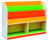 Renkli Raflı Kitaplık 95x35x90 cm