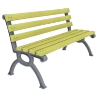 Ahşap Metal Ayaklı Bank