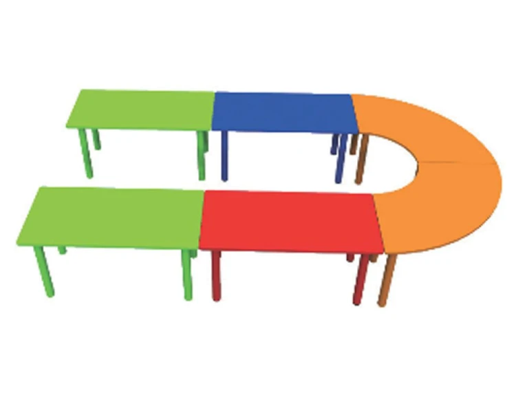 U Masa 6 Parçalı Set 330x180x54 cm