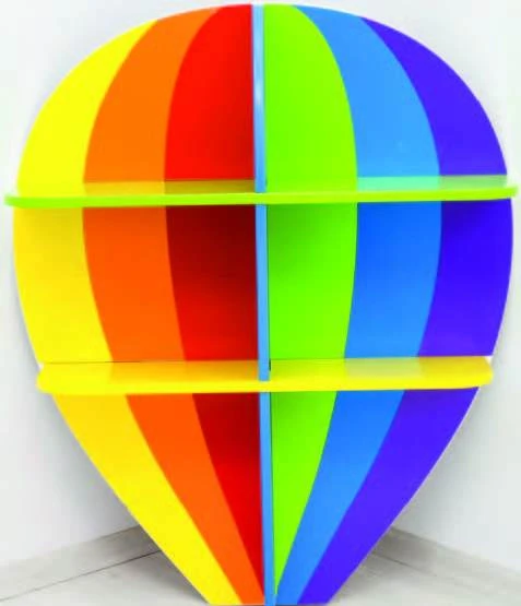 Balon Kitaplık 90x22x110 cm