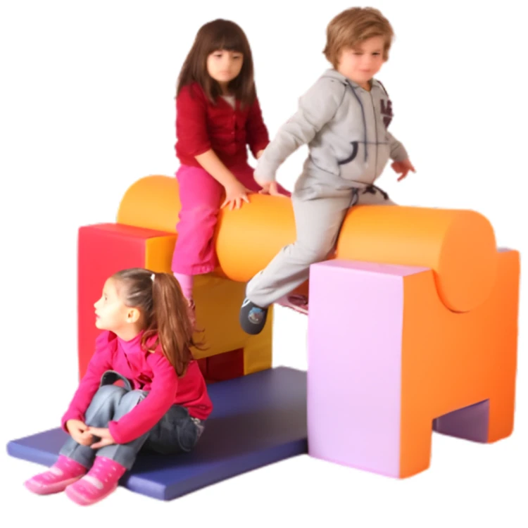 Anaokulu Sünger Tünelli Oyun Parkuru 120X120XH75