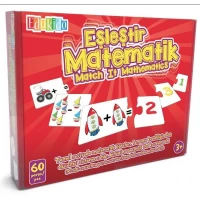 Edukido Eşleştir Mukavva Puzzle Matematik