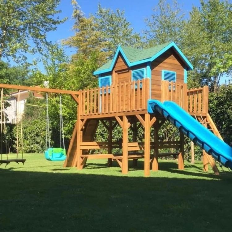 Ahşap Çocuk Oyun Parkı-28