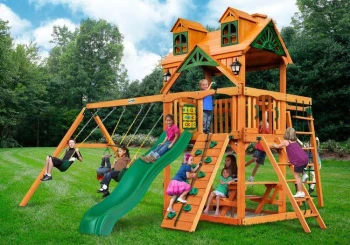 Turuncu Kuleli Tırmanmalı Oyun Grubu 5x5 m