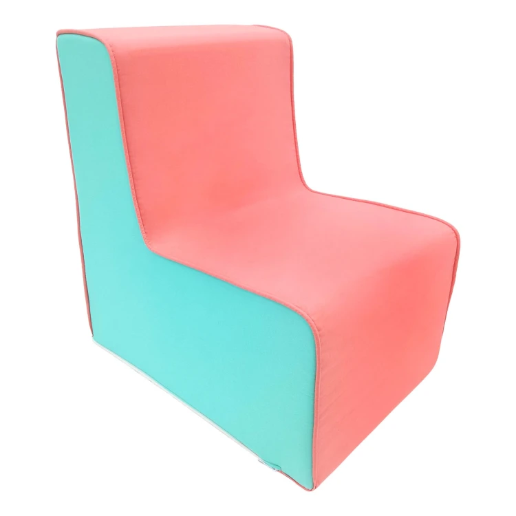 Pembe Turkuaz Tekli Çocuk Koltuğu 25 cm