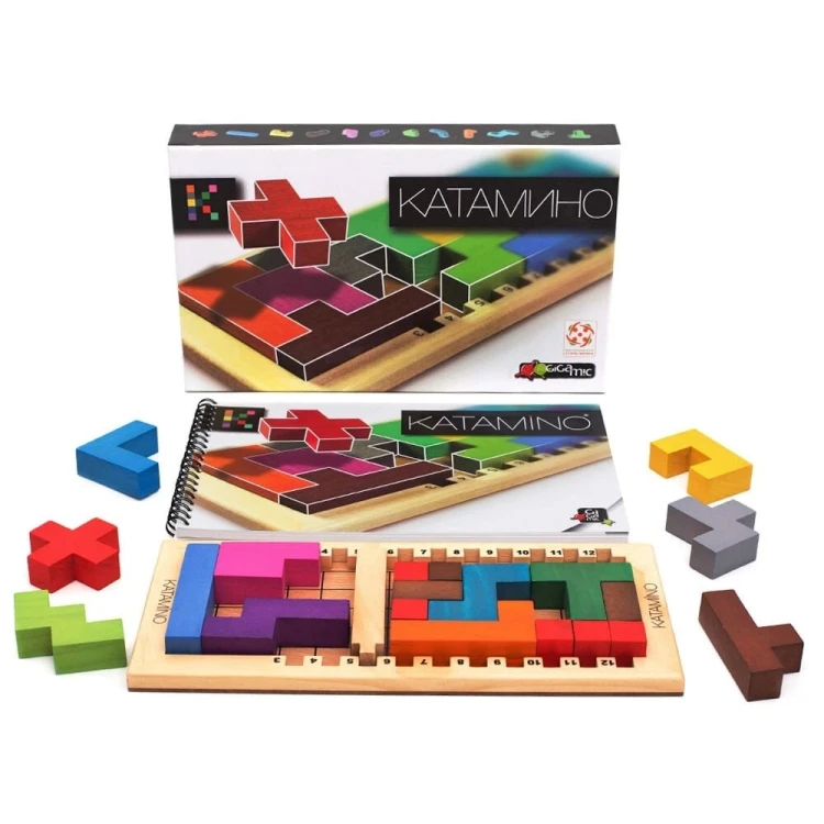 Ahşap Pentomino Yerleştirme Bulmacası