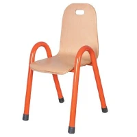 Metal Kollu İstiflenebilir Çocuk Sandalyesi