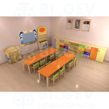 Anaokulu ve Kreş Mobilyaları Konsepti