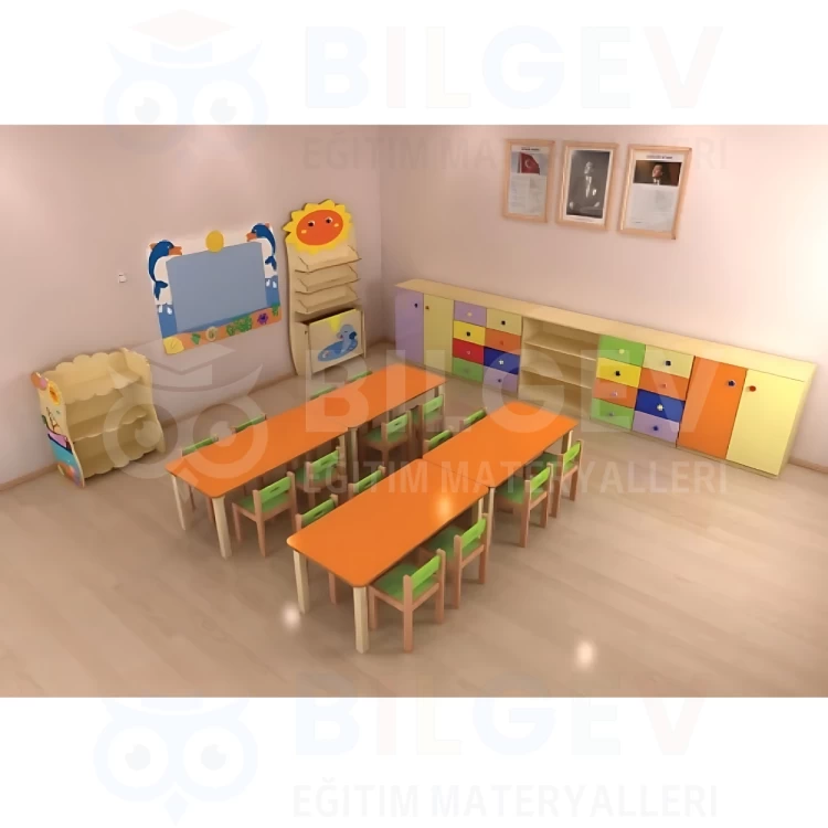 Anaokulu ve Kreş Mobilyaları Konsepti