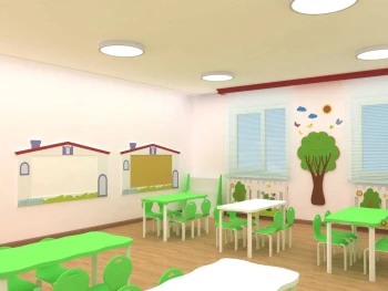 Yeşil Masalı Anaokulu Kreş Sınıf Donanımı