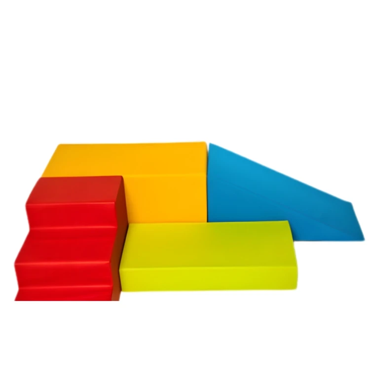 Merdivenli Rampa Blok Sünger Oyun Parkuru Seti 170X120XH60