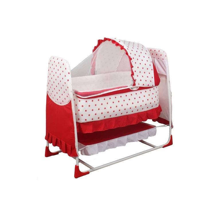 Sallanır Portatif Bebek Beşiği