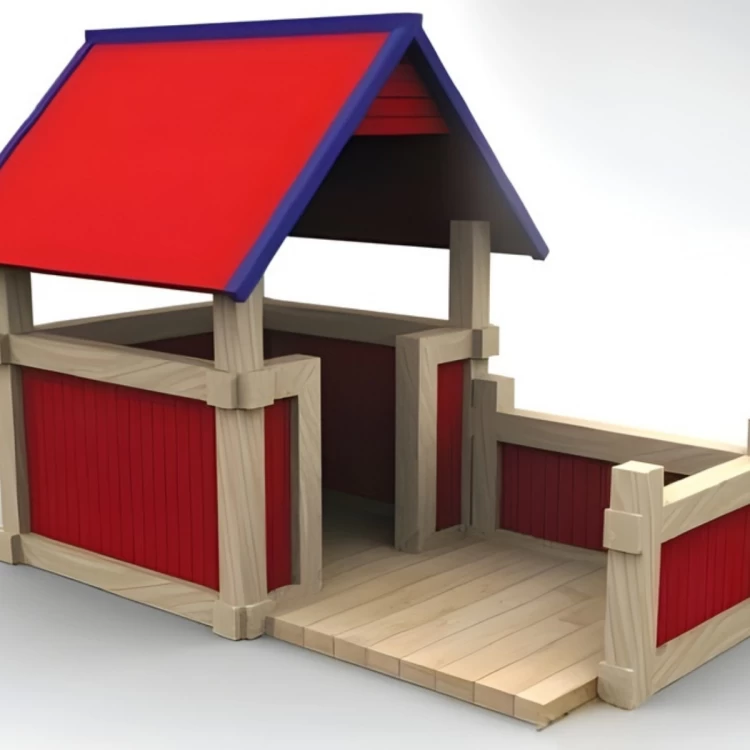 Ahşap Oyun Evi-2