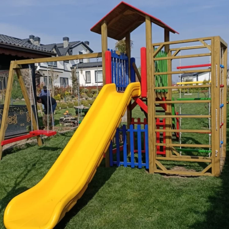 Ahşap Çocuk Oyun Parkı-63