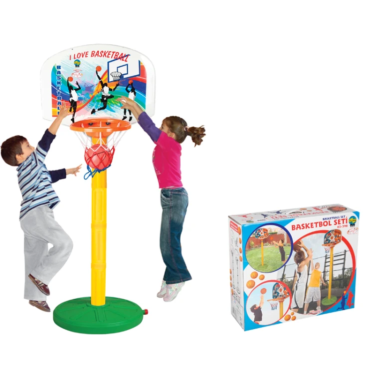 Ayaklı Çocuk Basketbol Seti Ayarlanabilir