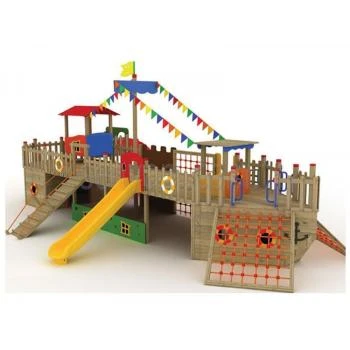 Ahşap Gemi Oyun Parkı