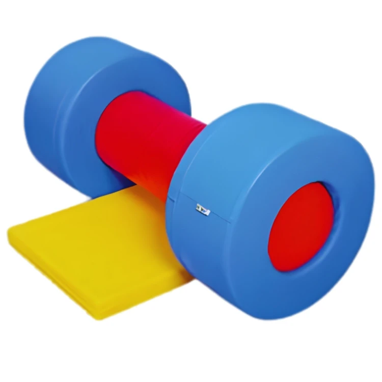 Silindir Geçitli Sünger Denge Parkuru Seti 120X120XH60