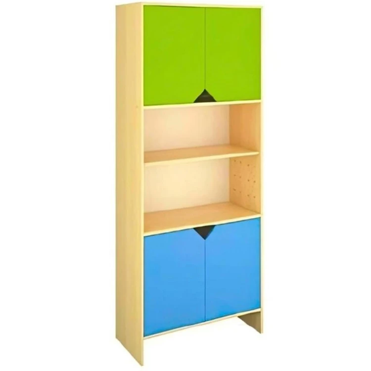 Dört Kapaklı Raflı Uzun Dolap 80x40x180 cm