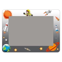 Anaokulu Uzay Desenli Pano