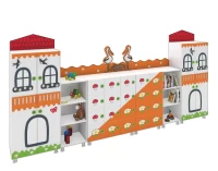 Leylek Figürlü Dolap Seti