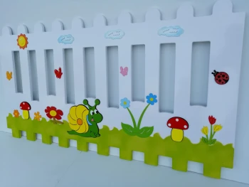 Salyangoz Figürlü Ahşap Petek Kapama