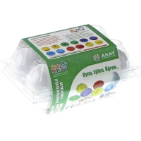 6 'lı Geometrik Şekilli Yumurtalar