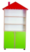 Çatılı Kapaklı Kitaplık 90x40x180 cm