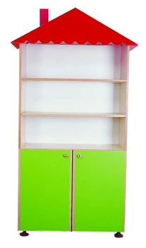 Çatılı Kapaklı Kitaplık 90x40x180 cm