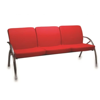 Metal Ayaklı Üçlü Bekleme Koltuğu 150 cm