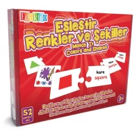 Edukido Eşleştir Renkler ve Şekiller