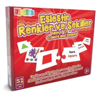 Edukido Eşleştir Renkler ve Şekiller