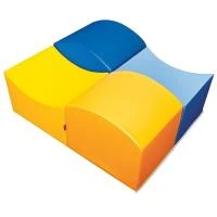 4 Parça Dalga Sünger Denge Seti 100X100XH60