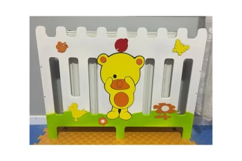 Ayıcık Figürlü Ahşap Petek Kapama m²