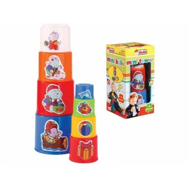Mini Kule Resimli İstifleme Kapları