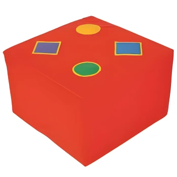 Geometrik Şekilli Sünger Oyun Küpü 60X60XH33