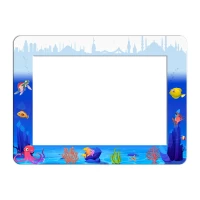 Anaokulu Deniz Desenli Yazı Tahtası