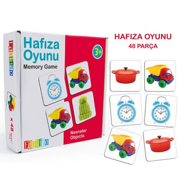 Hafıza Oyunu Nesneler 48 Parça