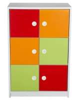 6 Kapaklı Dolap 66x36x81 cm