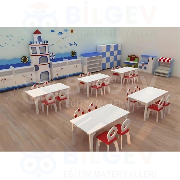 Anaokulu Sınıf Konsepti (20 Kişilik)