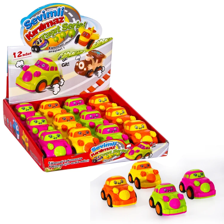 Plastik Kırılmaz Mini Araba