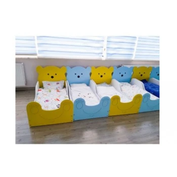 Ayıcıklı Ahşap Kampet 60x120 cm