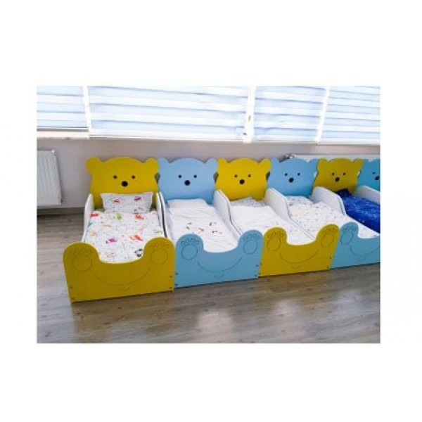Ayıcıklı Ahşap Kampet 60x120 cm