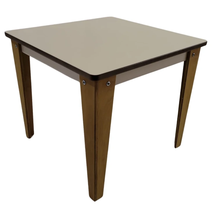 60x60 Anaokulu Ahşap Masa