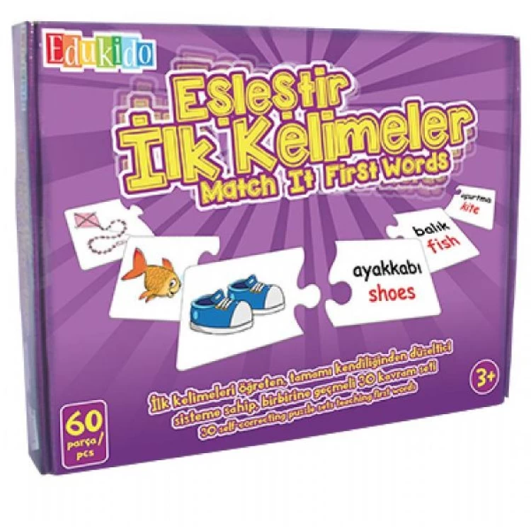 Edukido Eşleştir Ilk Kelimelerim