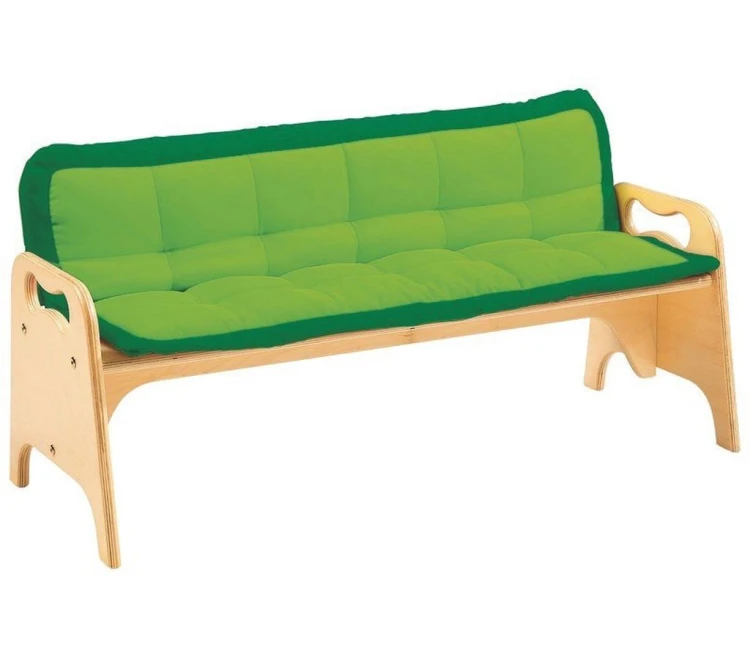 Minderli Sırtlıklı Kontra Kanepe 100x40x44 cm